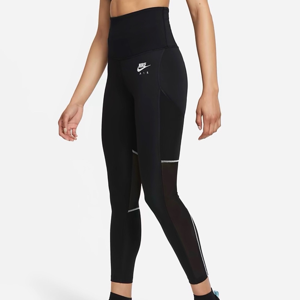 Nike High-Waist Black Air Women's Leggings (#B1030)